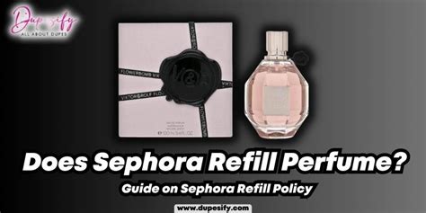 does sephora sell perfume refills